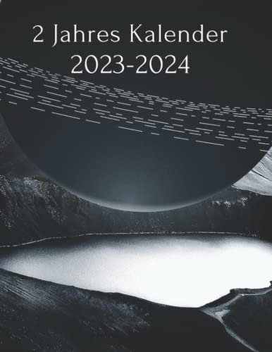 2023 - 2024 2 Jahres Kalender: Großer Zweijahresplaner | 2-Jahres-Monatsplaner Kalender 2023-2024 | Januar 2023 bis Dezember 2024 - 24 Monate mit Feiertagen | Agenda-Zeitplan-Organizer