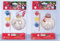 2 x Paint your own Christmas baubles With Paints and Brush