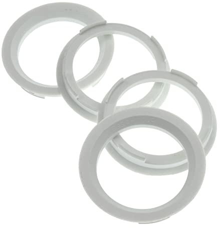 4X Zentrierringe 70,4 x 56,6 mm Weiß Felgen Ringe Made in Germany