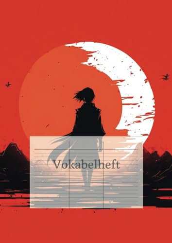 Vokabelheft, drei Spalten: DIN A4, glossy cover (Motiv Anime, Ai, Fantasy, A4 Vokabelheft, Hochglanz Cover, drei Spalten, 50 Seiten, 39 Zeilen)