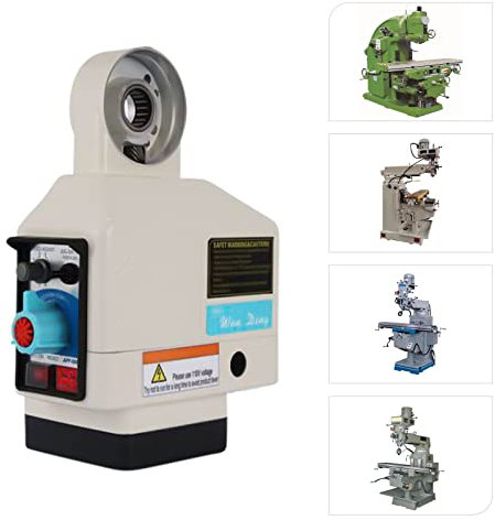 Fresadora automática de avance | silenciosa | eficiente | compacta | 0-210 RPM | 220 V | 6 kg de peso | función jogging