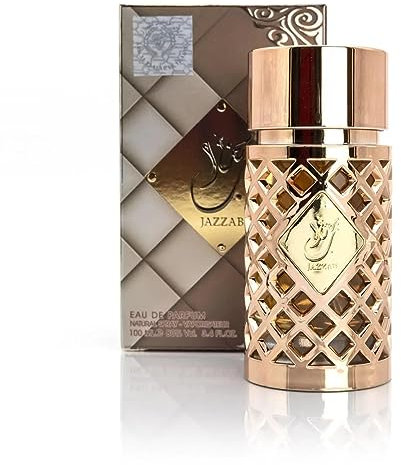 Jazzab Gold 100ml Rose Gold Arabic Perfume Rose Woody Amber Oud EDP