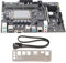 Placa Base para Juegos H610, Placa Base M LGA 1700 Pin DDR4 para Computadora De Escritorio para CPU M.2 Core De 12 Generación con Interfaz WiFi