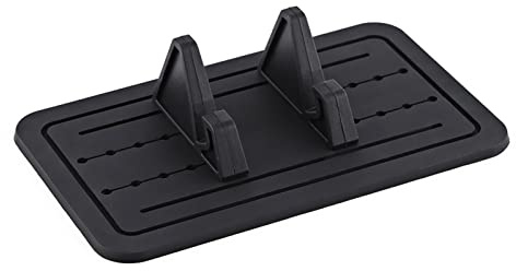 Ejoyous Supporto per Telefono da Cruscotto Auto, Tappetino Antiscivolo in Silicone, Universale