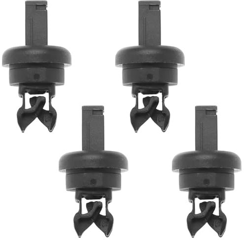 4 Stück Heckregal-Clips, für Heckregal-Regal Renault Megane 3, Renault Clio, Nissan Qashqai 2007–2019, Auto-Clips, Befestigungsclips, Kunststoffniete 7705099001