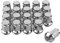 SVRCESEJ SHENGG 20 Stück Radmuttern Bulge Acorn 12x1,5 Chrom Radmutter Ersatz