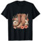 Retro Cowgirl Stiefel Western Country Konzert Rose Stiefel Mädchen T-Shirt