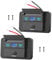 2er-Pack 12V USB Steckdose Aufputz Leichtgewicht Dualer U-S-B C 30W und QC3.0 18W Auto Anschluss, 12 Volt USB Zigarettenanzünder Ersatz-Ladegerät Panel mit Knopfschalter für Bus Schifffahrt Motorrad