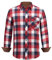 DEMEANOR Flanellhemd Herren Langarm Kariertes Flanellhemd Herren Baumwolle Hemd Kariert Herren mit Brusttasche