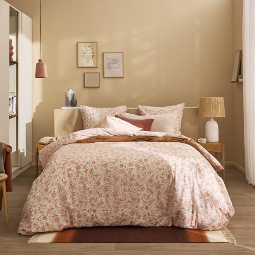 Bettbezug aus Baumwollperkal, Allure, 140 x 200 cm, Essix, Rosa