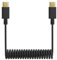 USB-C-auf-USB-C-Mikrofonkabel für DJI Mic Mini/Mic 2/Rode Wireless Pro/Wireless Go 2 und Hollyland Lark M2 M1 150 Max Duo, schwarzes gewickeltes Audio-Patch-Mikrofonkabel, kompatibel mit iPhone 16 Pro