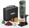 HIBREW H4B 3-in-1 Portable Coffee Maker, Nes*/DG*/Ground Coffee Compatible, 12 Volt Espresso Machine for Pods, with Foldable Holder&Carrying Case