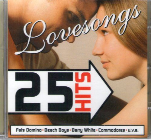 Loversongs - 25 Hits - diverse: Fats Domino, Beach Boys, Barry White, Commodores u v a