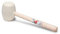 RUBI 65913 Maza de goma, Blanco, 500 g