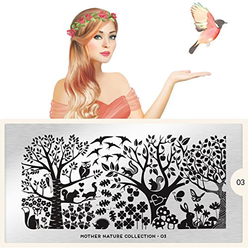 MoYou London Schablone - Mother Nature 03