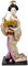 lachineuse Traditionelle Puppe, Dekoration Japanische Puppe - Geisha im Kimono Pink Rosa