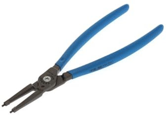 GEDORE Montagezange für Sicherungsring innen, Verwindungshemmend, gerade Backen, Spitzen-Ø: 3,2 mm, 8000 JE 4
