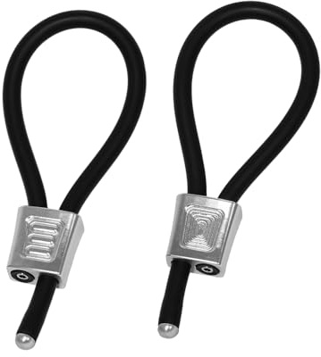 ElectraStim Prestige Electraloops Adjustable Cockrings in Silver