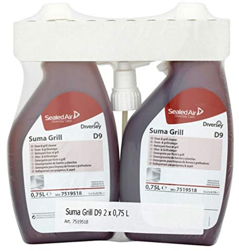 Suma Ofen- y Limpiador Parrilla D9, 2 X 750ml