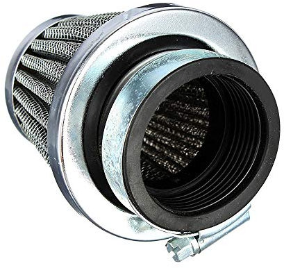Supmico 50mm Filtre à Air Froid Reniflard Carter Turbo Ventilateur pour Voiture Moto nettoyeur de champignon