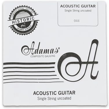 Adamas Cuerdas para Guitarra Acústica Cuerdas Sueltas Entorchado Phosphor Bronze .044/1,12mm wound