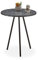 Relaxdays Beistelltisch Mosaik, runder Ziertisch, handgefertigtes Unikat, 3 Beine, Mosaiktisch, HxD: 50 x 41 cm, schwarz