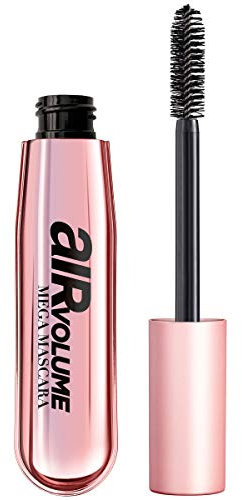 L'Oreal Paris Air Volume Mega Mascara Lightweight Mega Volume Washable Black Brown 0.3 Fl Oz