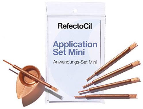 Mini Anwendungs-Set Rose Gold Refectocil Application Set 5 Schalen 5 Applikatoren