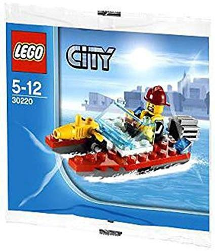 Lego - LEGO City 30220 Feuerwehr Speedboot und Minifigur Polybag Neu + OVP