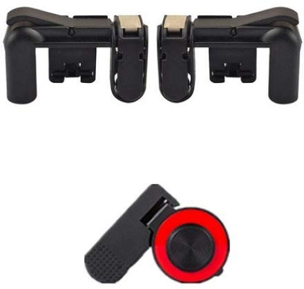 Joystick con Gachettes para Samsung Galaxy A71 Smartphone Videojuegos Mando Ventosa Precisión Universal