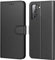 Tenphone Coque pour Samsung Galaxy S21 de 6,2 Pouces 2021, Pochette Protection Etui Housse Premium en Cuir PU,Fermeture Magnétique,Flip Case Compatible avec (Samsung S21 5G, Book Noir)
