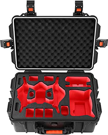 Skyreat FPV wasserdichte Tasche,Professionelle Hartschalen Koffer für DJI FPV Drone,Aufbewahrungstasche mit Schaumstoffeinlage für DJI FPV Combo und Zubehör