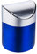 ETRAVEL Mini Desktop Bin with Lid, Mini Waste Bin for Coffee Pods and Tea Bags, Stainless Steel (12 * 12 * 16.5CM, 1.5L) (darkblue)