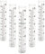 SUPERDANT 5 Stück Glas Regenmesser Rohr Regenmesser Glas Ersatzrohr Ersatzfläschchen Zylindrisch Transparent Regenmelder Glas Messrohr Für Outdoor Yard Garden Home