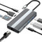 PWAYTEK Docking Station USB C 8 in 1 con 8 K HDMI, 100 W PD, Gigabit Ethernet, 2 USB e SD/TF, compatibile con MacBook/Dell/HP/Lenovo/Thunderbolt 3/4