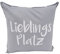 CB Home & Style Outdoor Garten Kissen Wasserabweisend Wasserfest 45 x 45 cm mit Füllung (LieblingsplatzgrauNEU)