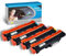 IPA Printservice TN-243 & TN-247 4 Pack (Schwarz, Cyan, Gelb, Magenta) – Kompatible Toner für Brother TN-243cmyk, Brother MFC - L3750CDW & mehr – TN243 & TN247 für perfekten Druck
