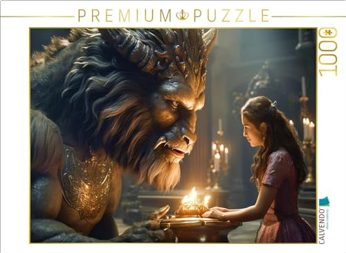 Puzzle · Die Schöne und das Biest | 1000 Teile · Lege-Größe 64 × 48 cm · CALVENDO Puzzle