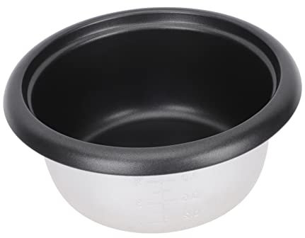 BESTonZON Non Stick Rice Cooker Pot Replacement Inner Cooking Pot for Electric Cooker Accessories Multipurpose Container for Rice Soup Cake Suitable for Home Hotel Dormitory Use