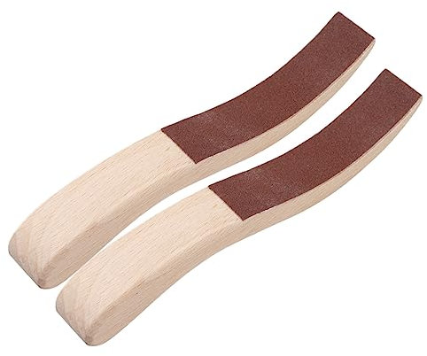 Angoily S-förmiges Schleifbrett Aus Holz Mit Filz Polierwerkzeug Zum Klavierhammer Schleifen Und Polieren Langlebiges Klavierschleifwerkzeug Kompakt Und Leicht Für Reparatur Und Tonwiederherstellung