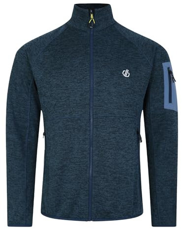 Dare 2b Herren Jacke Outdoorjacke Fleecejacke Mountain Series, Farbe:Dunkelblau, Größe:L, Artikel:-ZV7 Moonlight Denim