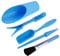 Abvsdu 5 Pcs Mini Garden Tool Set Hand Tools Succulent Tools Transplanting Tools Set Succulent Care Plastic Kit Bonsai Potting Soil Indoor for Succulent Miniature Plant Gardening for Flower Planting