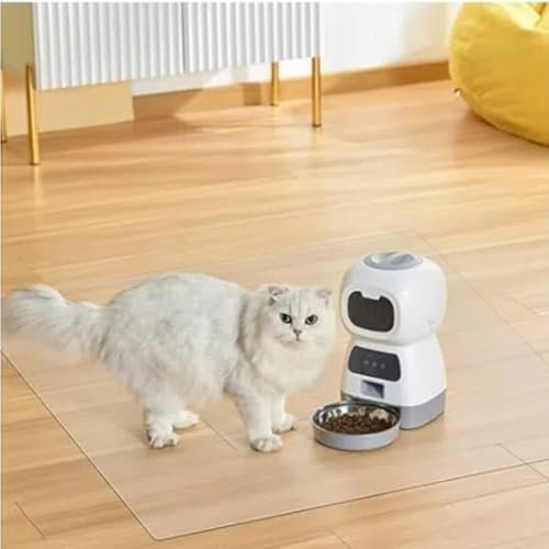 Royhom Clear PVC Chair Mat for Hard Floor - Office and Gaming Floor Protector, Transparent 60x110cm