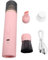 Nail Dust Collector Pen, Portable Powerful Mini Nail Dust Collector Portable Vacuum Cleaner Pen with Brush Crevice Cleaner Head for Crevices of Nail Table and Makeup Table