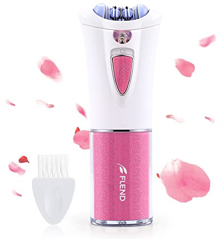 Epilierer Gesichts, Kabellose Epilierer Damen zur Gesichts & Körperhaarentfernung, Elektrischer Gesichtepiliergerät Frauen mit LED-Licht, Bikini Trimmer für die Gesichts Körper Achsel Bikini Bein