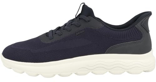 Geox Herren U SPHERICA Plus A Sneaker, Navy, 43 EU