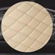 Kofferraum schutzmatte Für Benz Für Vito W447 9 Sitze 2023-2014 wasserdichte Teppiche Teppiche Benutzerdefinierte Komplettset Auto Fußmatten Kofferraumwanne(Model 1 Beige)
