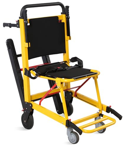 GIMA - Silla plegable para escaleras, con forma ergonómica y estructura de aleación de aluminio, 131 x 50 x 155 cm, 34068