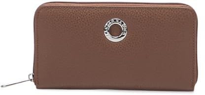 Mandarina Duck Mellow Leather Wallet, Reisezubehör Damen-Geldbörse, Einheitsgröße, Milk Chocolate, Einheitsgröße