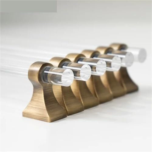 WBCDXCBB Tirador for muebles de cocina, armarios, herrajes, cajones, tiradores en T, 1 unidad(AL-0761-Bronze-Knob)